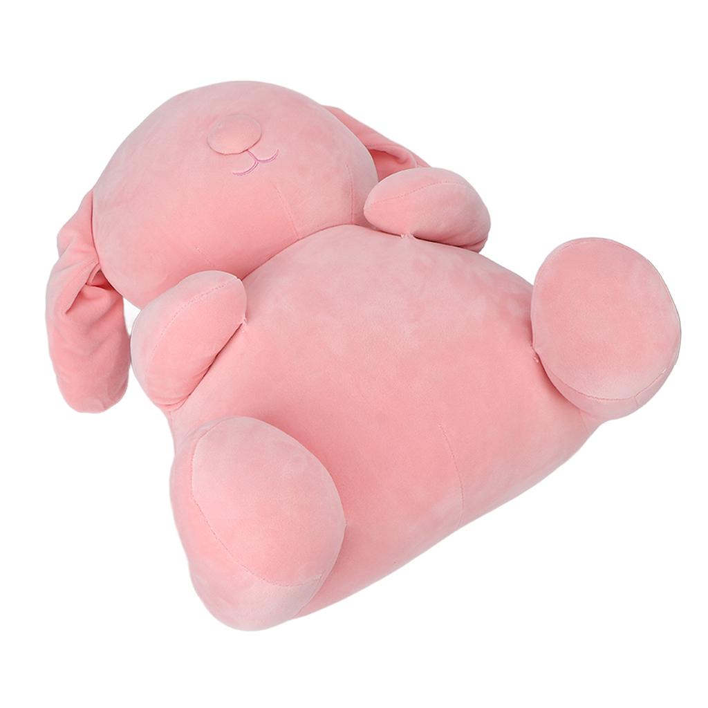 Electric Cervical Spine Massager Cute Rabbit Shaped Neck Back Massage Pillow with Heating