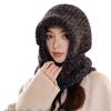 Plush Soft Winter Beanie, Neck and Face Mask Comfortable Ear Protection One-piece Hat Scarf, Ladies Thick Warm Riding Hat