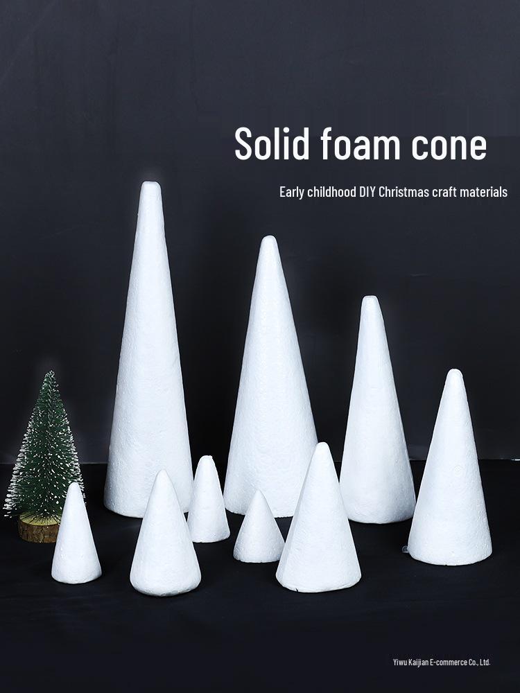 Weihnachtsbaumkegel Schaumstoffform: DIY Styropor Kuchen- & Macaron-Turm Modell