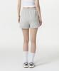 MUSINSA STANDARD WOMAN Women'S Double Knit Sweat Shorts [Medium Grey]