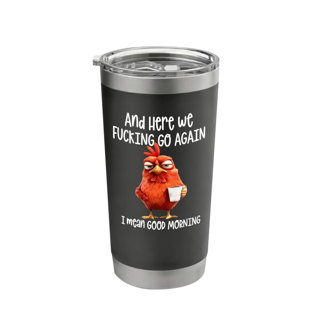 20-ounce Stainless Steel Water Bottle, Car Insulated Cup, Long-lasting Temperature Control, Funny Gift, Gift For Friends And Family