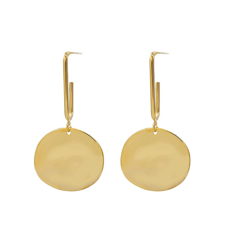 925 Silver Needle Metal Hook Earrings: Simple, Elegant Fashion for Evening Events with Popular Ear Cuffs.