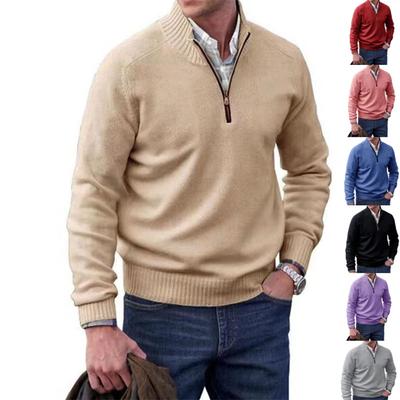 Plus Size Sweater Wool Men's Warm Sweater