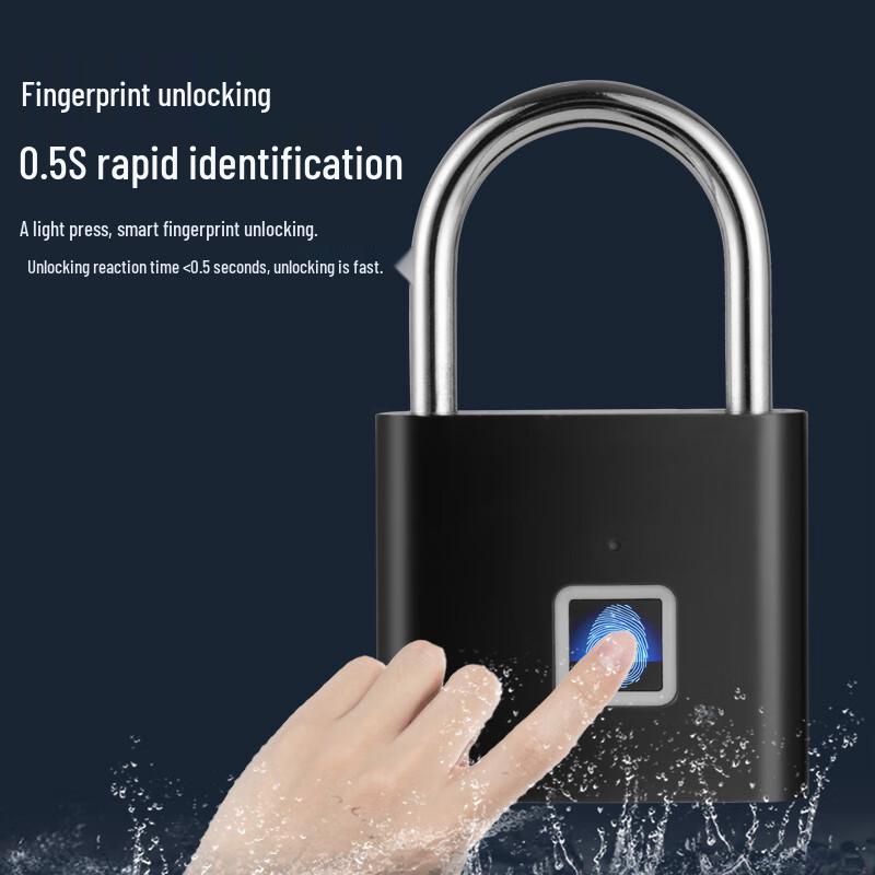 Honggong Smart Waterproof Fingerprint Padlock