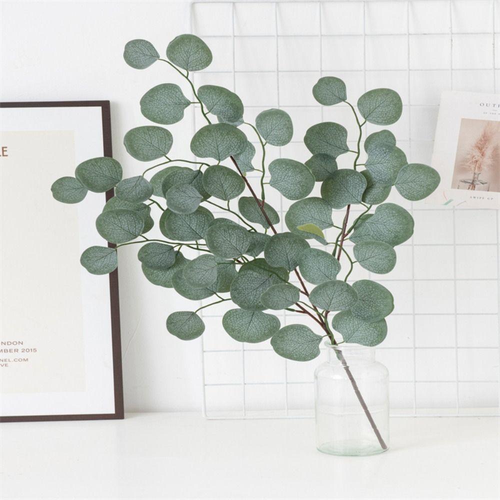 Wreath Clipbook Decorative Crafts Artificial Plant Wedding Decoration Eucalyptus Artificial Flower