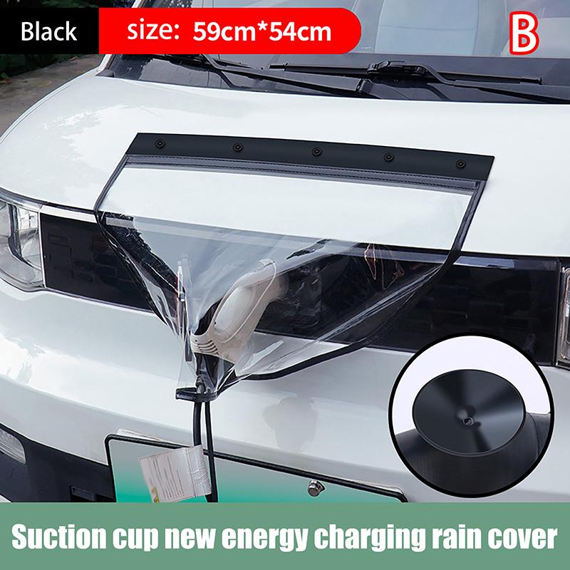 Wodoodporna osłona portu ładowania samochodu elektrycznego, przyssawka, osłona samochodu EV, przyssawka, nasadka przeciwdeszczowa, osłona ładowarki odporna na promieniowanie UV