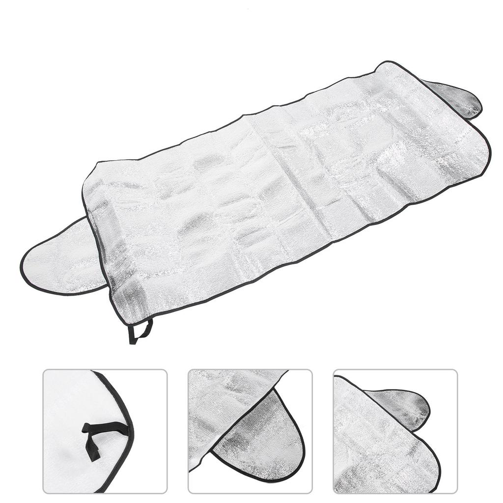 Multi Functional Windshield Cover Sun Rain Snow Frost Shade Block Protector for Summer Winter