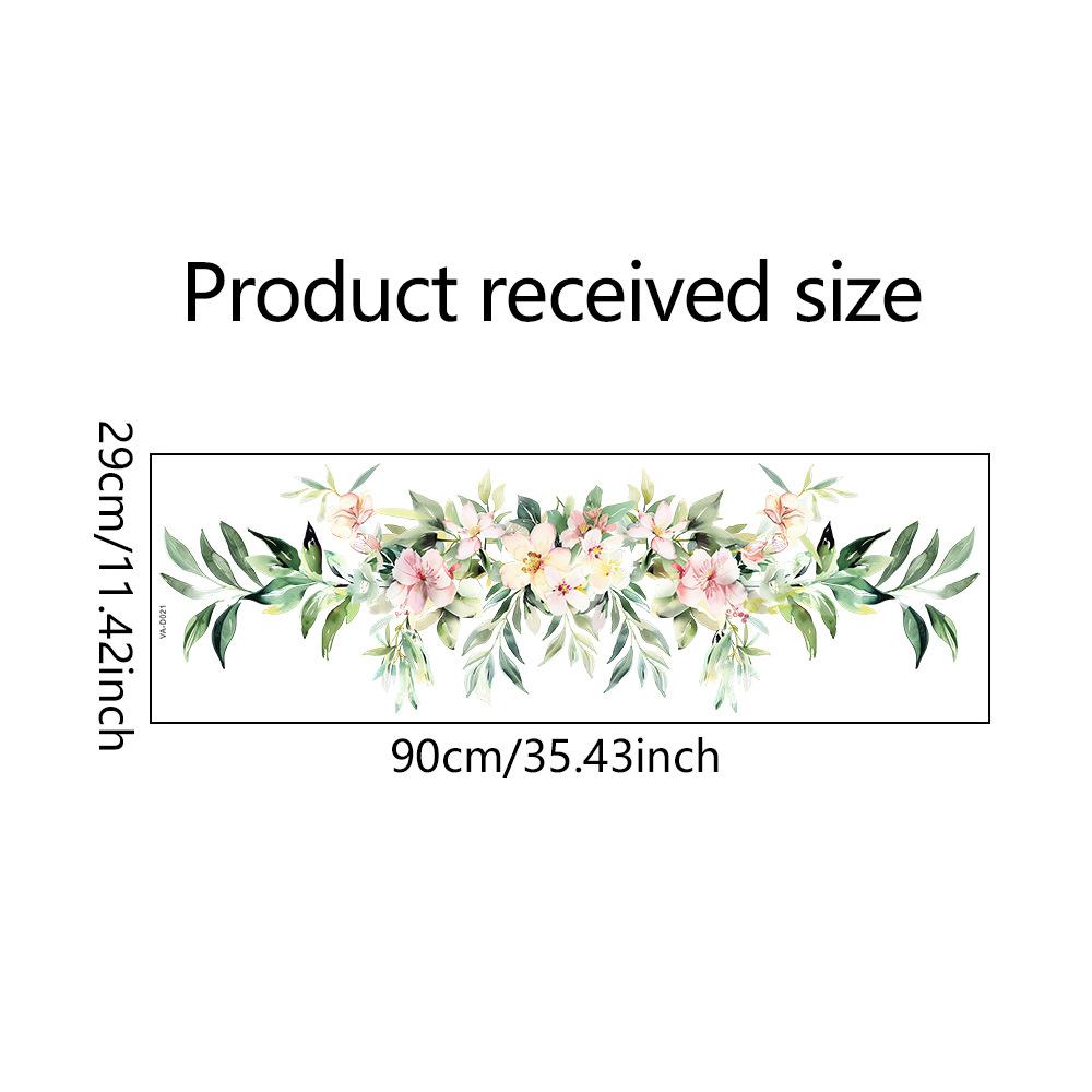 Yellow Flower Vine Butterfly Bird Wall Stickers Refrigerator Window Cupboard Home Decorations DIY Home Decals Art Mural Posters