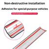 For Leapmotor B10 Car Door Sill Plates Threshold Protection Trim Auto Protection Modification