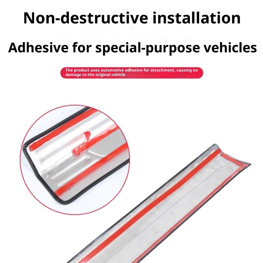 For Leapmotor B10 Car Door Sill Plates Threshold Protection Trim Auto Protection Modification