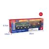 Green Magnetic Rail Car 3 Years Old Children's Car Electric Engineering Car Toy Locomotive