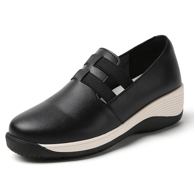 Zapatos planos de mujer de cuero 100% genuino, modernos e informales, nuevos de primavera y verano, zapatos de cuero, mocasines, zapatos vulcanizados para mujer