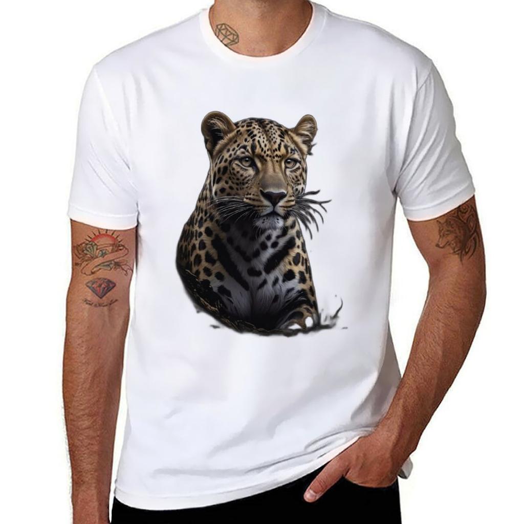 Leopard Lover TShirt Casual Pattern Print Tee Shirt
