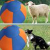Palla da Herding Gonfiabile da 18 Pollici per Cani, Palla Jumbo Calmante con Copertura, Palla da Addestramento per Cani Resistente agli Strappi per Razze Grandi, Gioco Attivo all'Aperto
