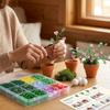 Artificial Moss Beaded Flower Leaf Craft Set Floral Lover Handmade Favor