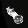 YEQIN Bernina Ruler Foot Adapter 0083687000 (Size:77) and 1/4 Inch Low Shank Clarity Clear Free Motion Patchwork Sewing Presser Foot