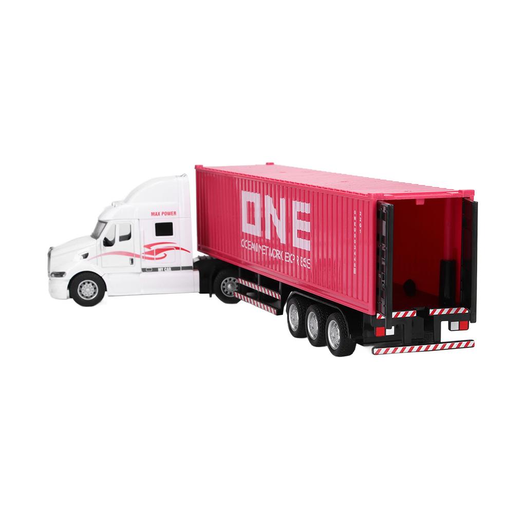 Container Truck Model 1:48 Vivid Exquisite Beautiful Decorative Toy Ornament for   3 Years Old