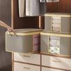 Extra-Large Foldable Storage Bag Portable Freestanding Organizer for Clothes Blankets  Bedding Storage