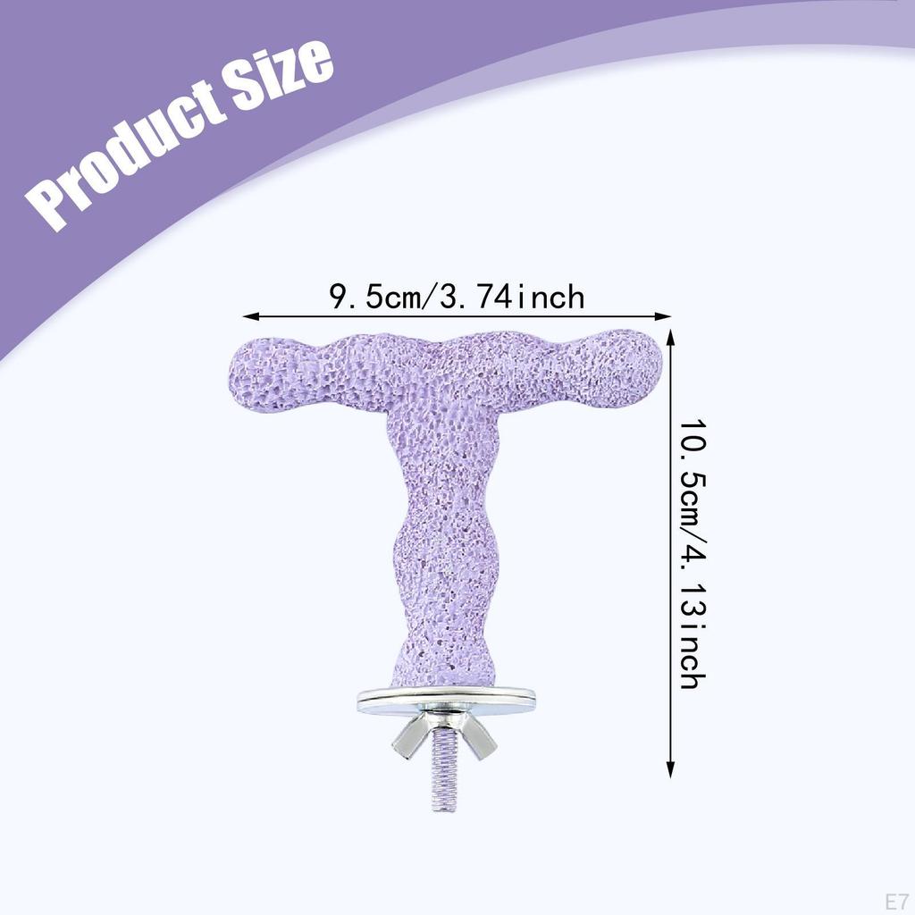 Vogel Sitzständer Käfig Stehend Papagei Pfote Kanarienvögel Papageien Kleine Vögel Wellensittiche