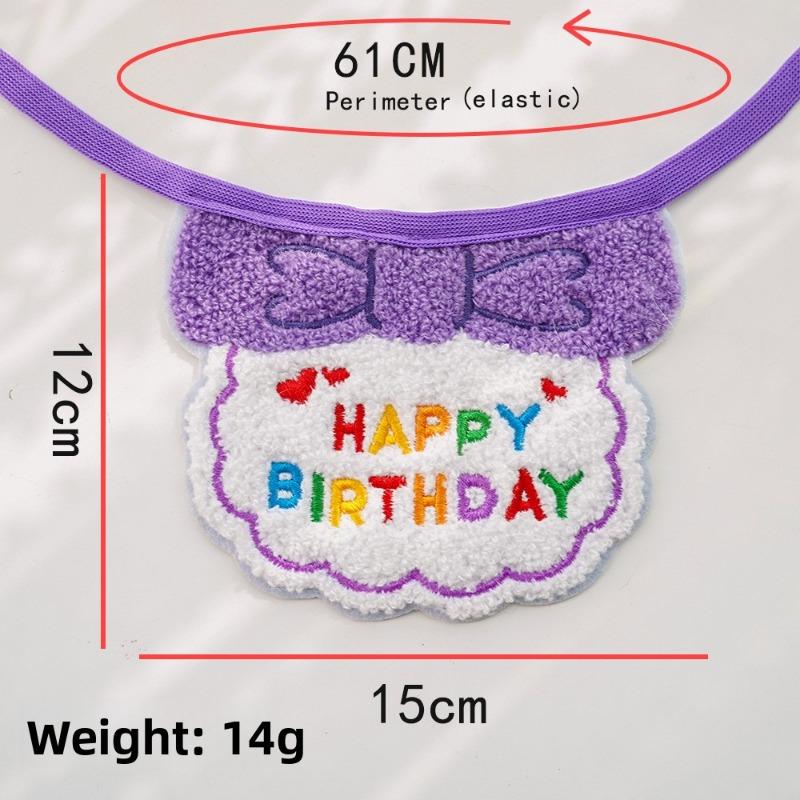 Pet Birthday Wipes, Cat Bibs, Scarves, Dog Hats, Cat Hats, Dog Decorative Items