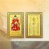 1 Pièce Sûr Apporter Richesse et Trésor Décoration de Maison 2027 Carte Tai Sui Feng Shui Prière Carte Dorée Exorcisme Protection Cadeau