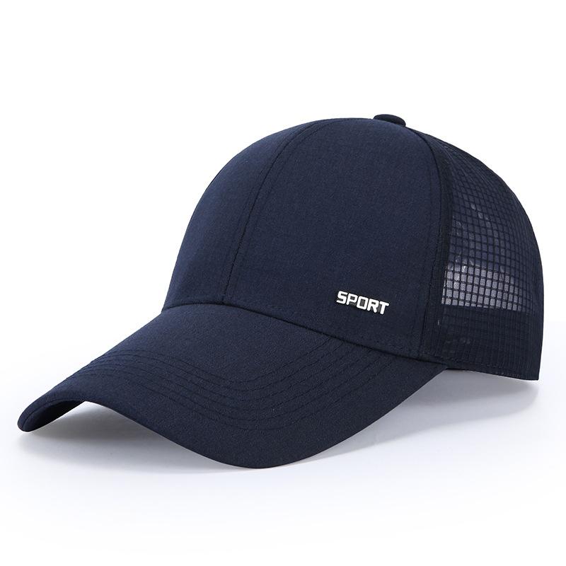 Men's Summer Breathable Mesh Baseball Cap Sunscreen Outdoor Sports Cap