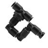 Reptiles Fogger Mist Sprinkler Adjustable for Rainforest Tank Pet Cooling System Black