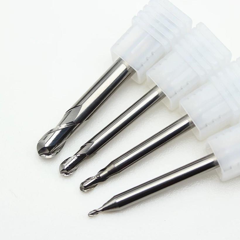 65° Metal Ceramic Flat-Bottom End Mill/Ball Nose End Mill/High-Gloss Mirror Face Mill