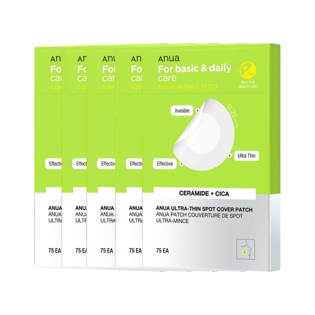 Anua - Ultra-Thin Spot Cover Patch 5 pcs Bundle Set 75 patches x 5 pcs