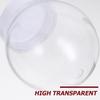 15Pcs Snow Globe Accessories Clear Plastic DIY Snow Globes Replacement Parts Winter Craft Kit Snowglobe Snowglobes