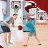 Kids' Indoor Basketball Hoop with Electronic Scoreboard, Mini Over-the-Door Basketball Hoop with 3 Balls, Basketball Sports Toy for Boys Ages 6-8,