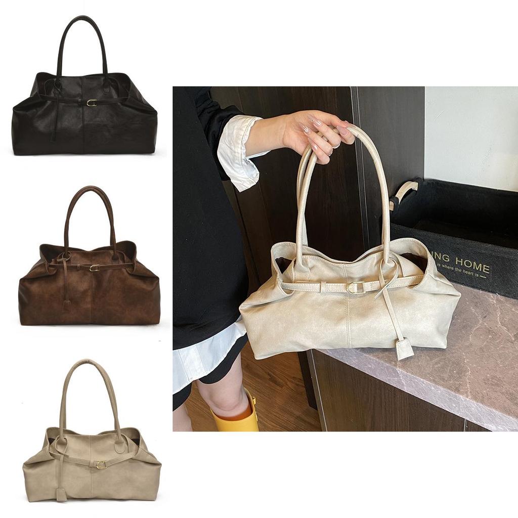 Style Simple Leather Bag For Women Soft Pu With Inner Zipper Pocket For Casual Outings