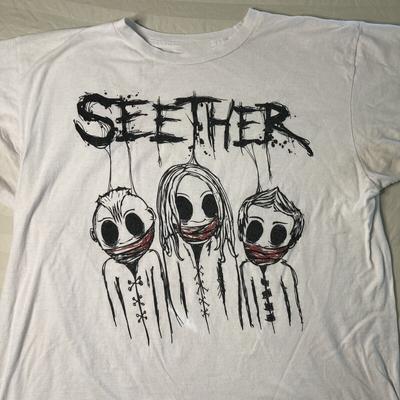 SEETHER Band Collection Gift For Fan S To 5XL White T-shirt