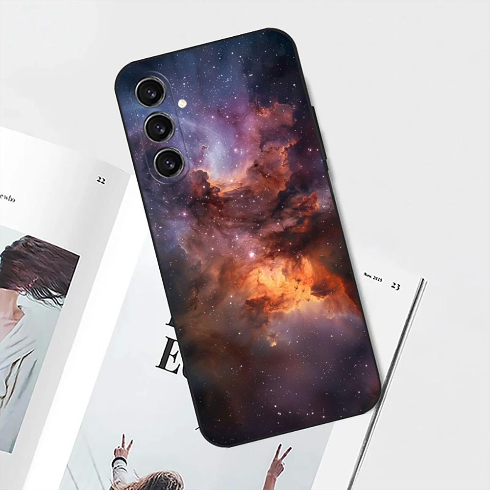 

Night Galaxys Sky Stars Space Phone Case For Samsung S25,S24,S21,S22,S23,S30,Ultra,S20,Plus,Fe,Lite,Note,10 Black Soft Shell Samsung S25