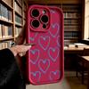 Blue Hand Drawn Heart Pattern Soft TPU Shockproof Case For Xiaomi Redmi Note 15 14 13 12 11 Pro Anti-Fall Protective Back Cover