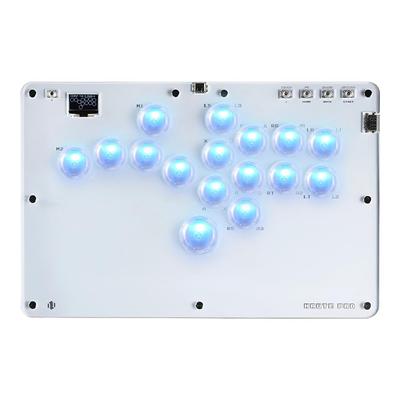Haute42 Akekon Leverless Controller Leverless Akekon R16 White Can Be Placed On Your Lap Thickness Spacious Top Plate Added Button Frame The Buttons