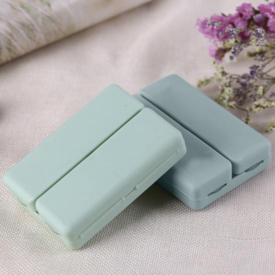 Pill Box Convenient 7-Compartment Design Pill Case Lightweight Portable Pill Organizer for Home Travel