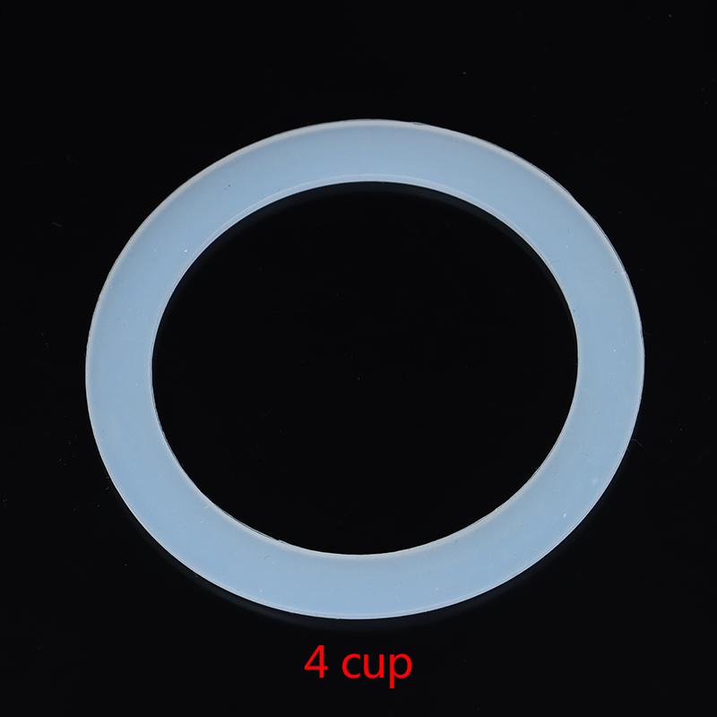 1PC Silicone Seal Ring Flexible Washer Gasket Ring Replacenent For Moka Pot Espresso Kitchen Coffee Makers Accessories Parts HOT