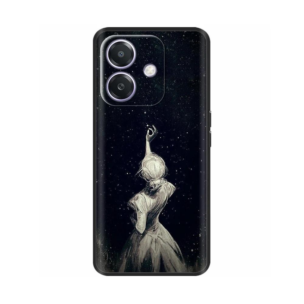 For Oppo A3X Case For Oppo A3 Cute Cover Silicon Soft Matte Phone Case For Oppo A3x CPH2681 OppoA3 Back Cover Coque Fundas Capa