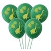 12" Brontosaurus Dinosaur Print Latex Balloons, Dinosaur Theme Birthday Decorations Supplies