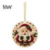 Christmas Hanging Ornament Acrylic Ornament, Double Side Printed Animal Shaped Holiday Tree Decor Pendant, Festive Home Decoration