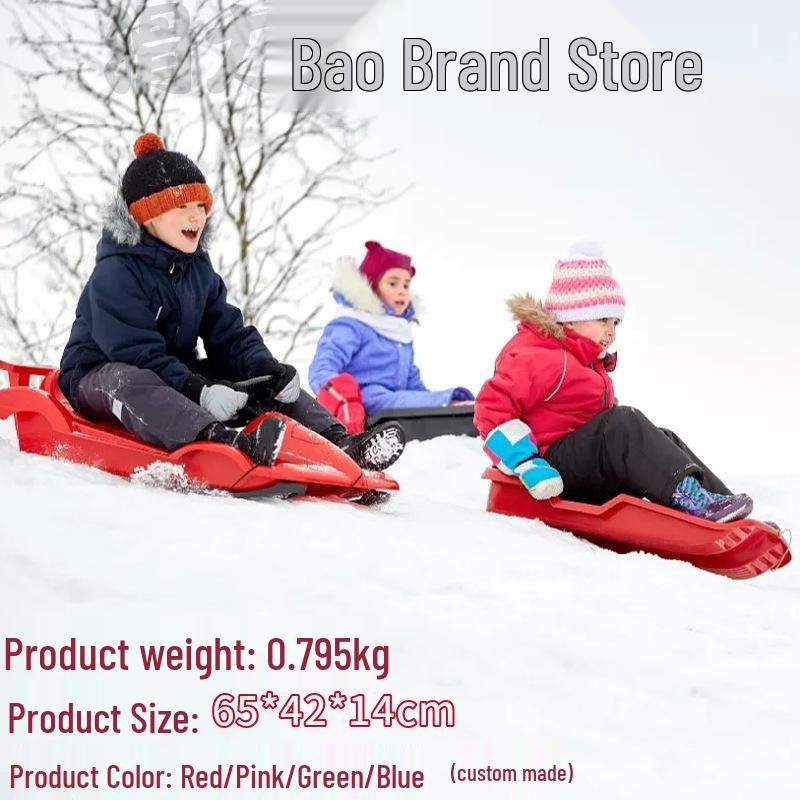 Ski Board Grass Mat - Children's & Adult Sand Board Sled