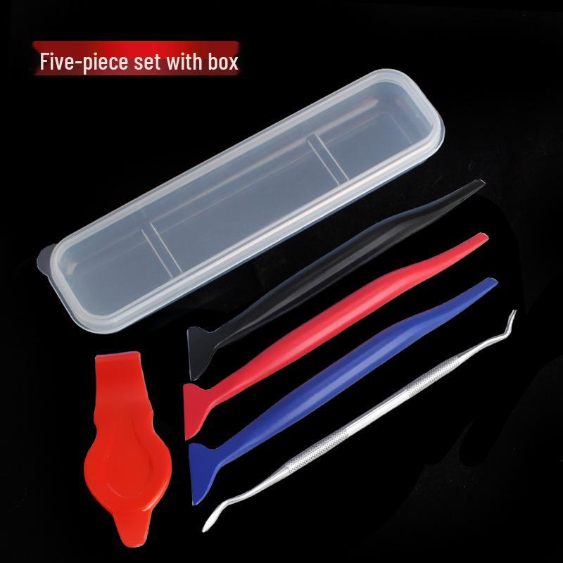 Farbwechsel-Werkzeugset für Autofolierung - Adlerkralle Kantenversteck- & Trimmspachtel (5-teiliges Set)