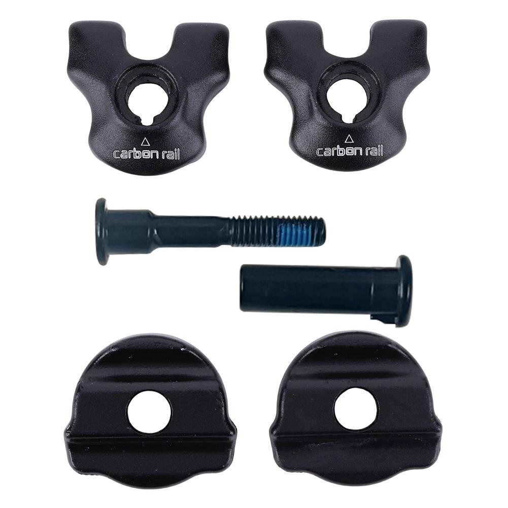 Bicycle Seat Pipe Clamp Conversion Sleeve Carbon Rail Cushion Seatpost Clips Bicycle Seatpost Clamp for Oval/Round Clips