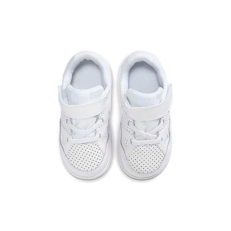 Nike Son Of Force Low top Skateboard Shoes Pure White Infant Toddler (Unisex) Toddler Shoes 615150 109