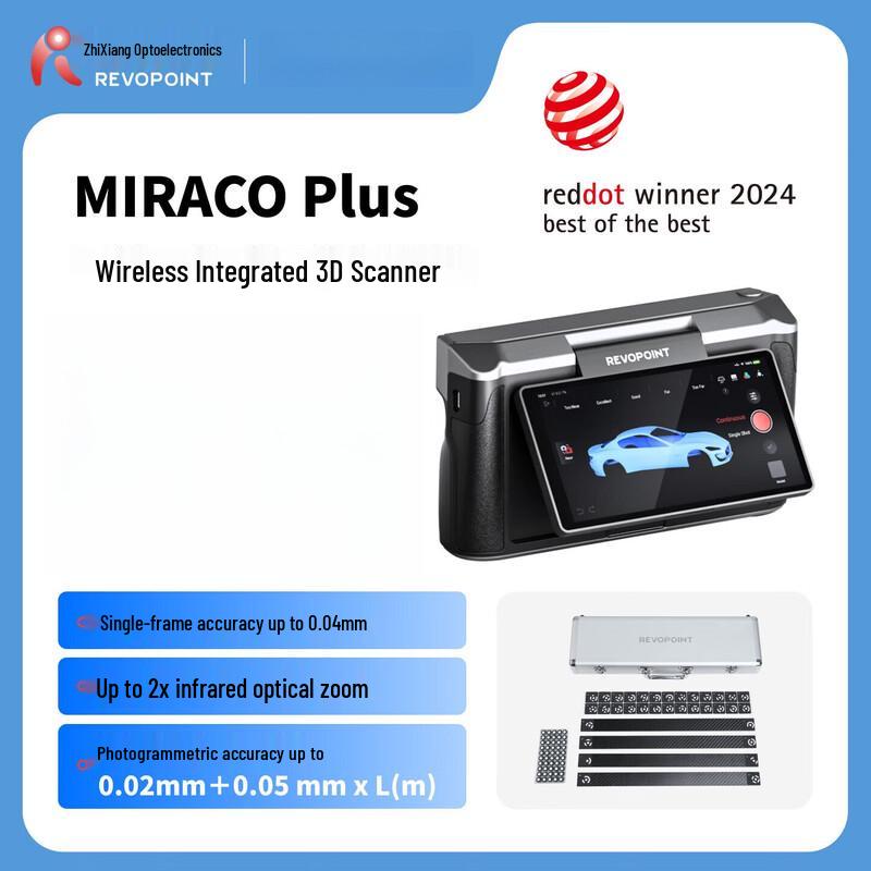 3D-сканер REVOPOINT MIRACO Plus, китайская вилка (адаптер в комплекте)