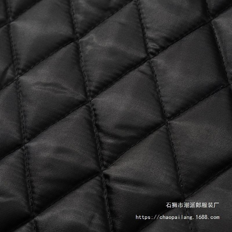 Padded Jacket Simple Men's Winter Loose Large Size Padded Jacket Piled Thickened Jacket Men's Padded Jacket