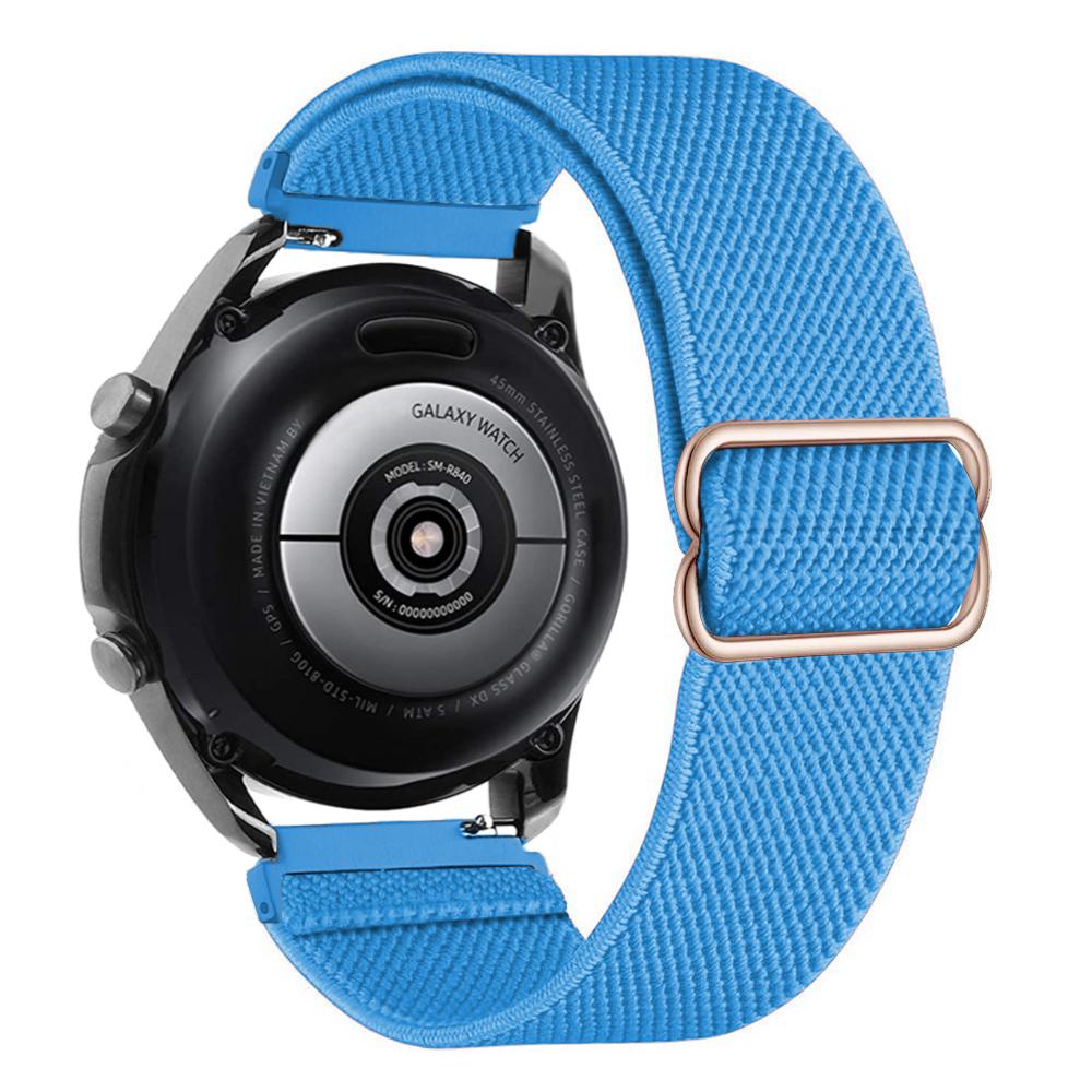 20mm 22mm Armbänder Für Samsung Galaxy Watch 7/6/5 pro/4/classic/Active 2/Gear S3 Verstellbares Nylon-Armband Huawei GT 2/4/3 Pro Band