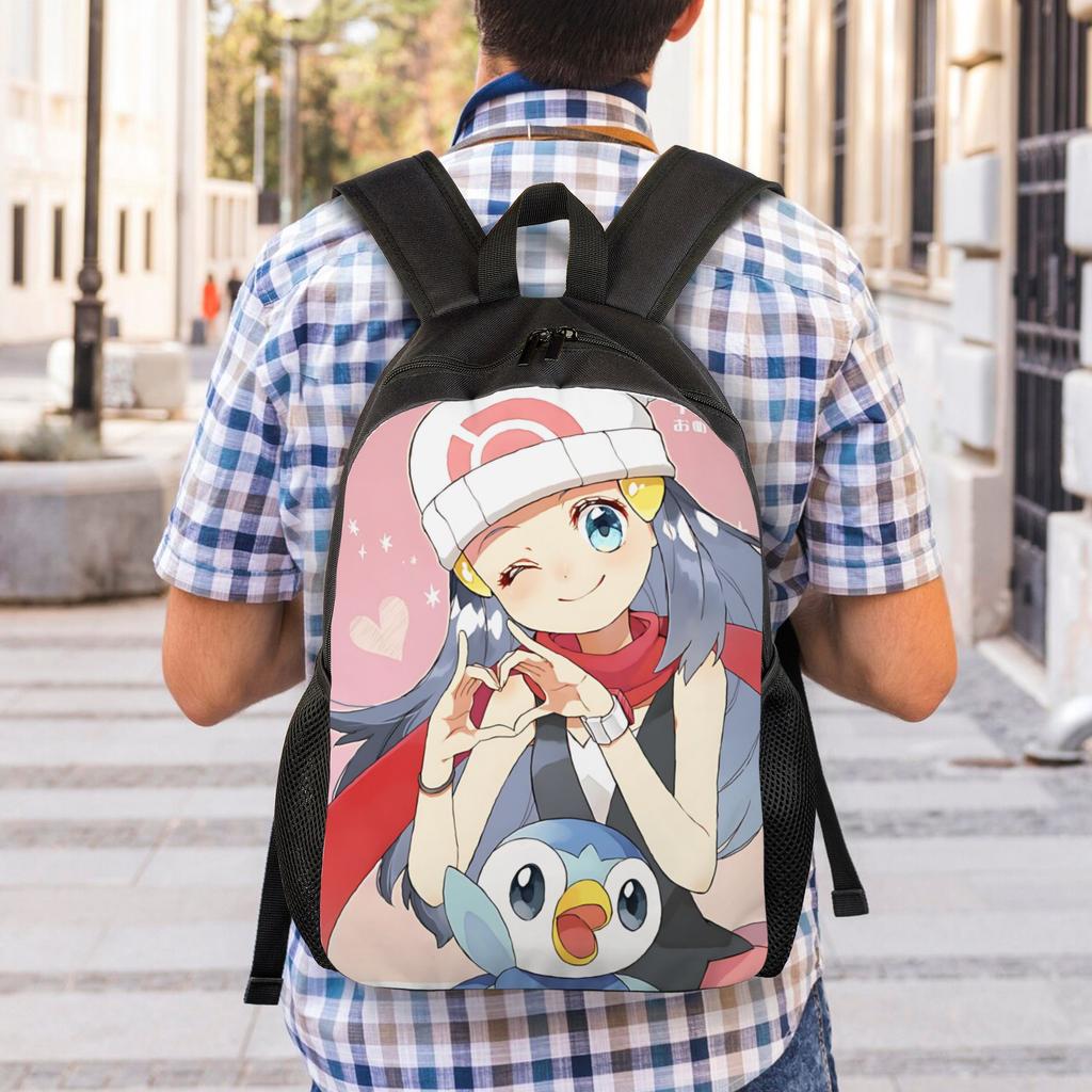 Its Bags Pokemon Backpacks Daypack Summer Vibes mochila Outdoor Zipper Closure Rucksack