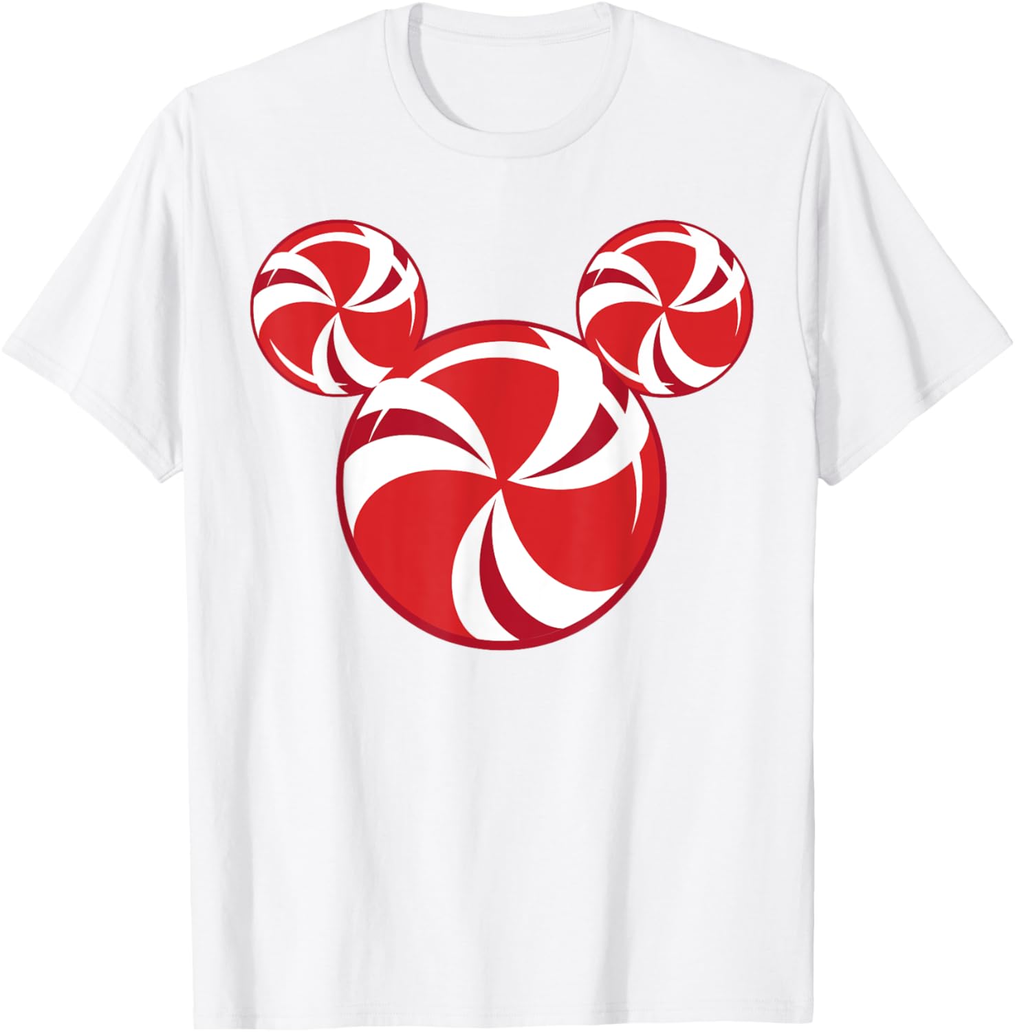 Hot Fashion Casual Disney - Christmas Candy T-Shirt S-4XL Summer XL белый